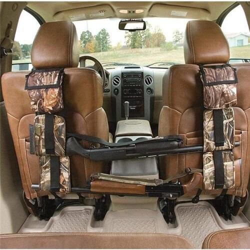 New Outdoor Hunting Back Seat Gun Holder Shotgun Truck Rack Vehicle Rack Car Hunting Rifle Storage Rifle Gun Bag
