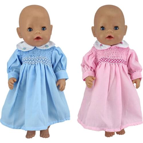 New Dress Wear For 43cm Baby Doll 17 inch Reborn Baby Doll Clothes