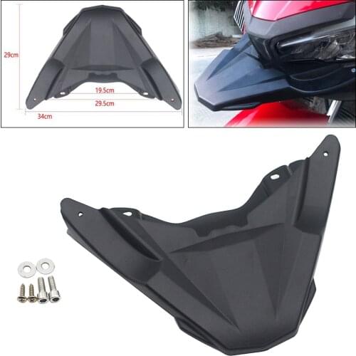 Motorcycle Front Wheel Hugger Fender Cover replacement for Honda ADV150 2019-2020, Black
