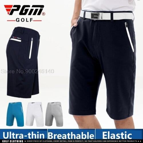 PGM Summer 2020 New Golf Shorts Mens Sports Shorts Stretch Shorts Side Comfortable Ventilation Hole Casual Pants XXS-XXXL