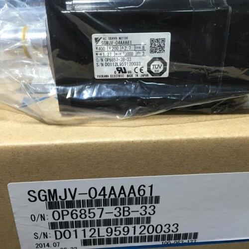 AC Servo motor SGMJV-04AAA61 YASKAWA ELECRIC MADE IN JAPAN