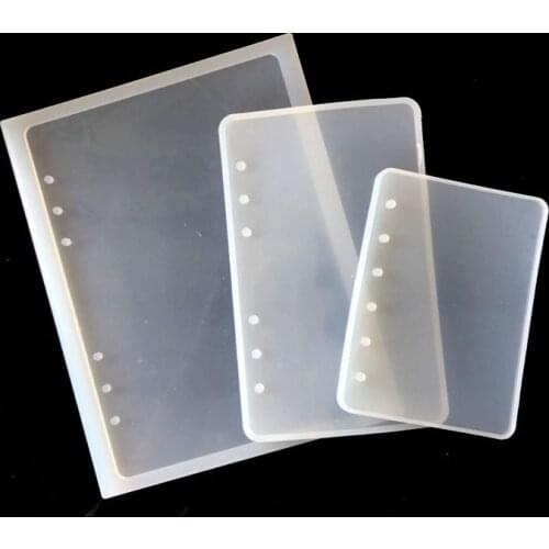 A5 A6 A7 Notebook Cover Shape Silicone Mold For DIY Resin Book Mold Crystal Epoxy Book Accessories for Gift