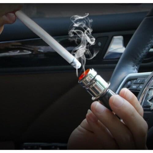 Stainless Steel Cigarette Lighter Butt Heater Replacement Accessory Car Supplies Car Auto Boat Tractor Power Outlet Receptacle