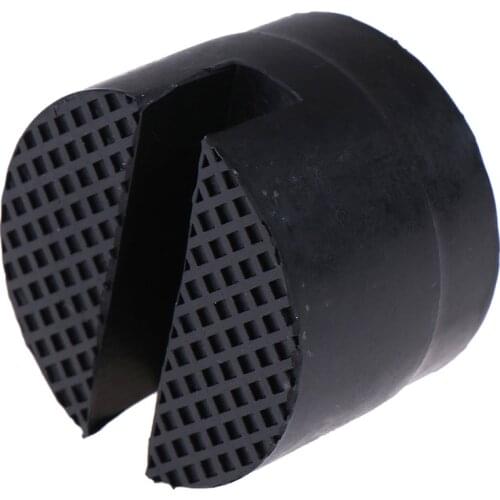 1pc Universal car jack adapter slotted frame lift rubber pad rail floor stand holder Auto Repair Related Tools Car Accessories