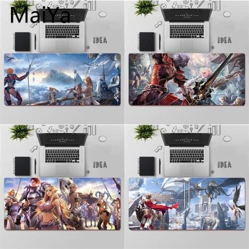 Maiya Top Quality lineage 2 Customized MousePads Computer Laptop Anime Mouse Mat Free Shipping Large Mouse Pad Keyboards Mat
