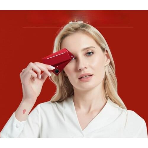 Security Fingerprint Sensor Lighter USB Charging High-end Metal Creative Music Lighter Sliding Scissor Door Ignition Cool Gift