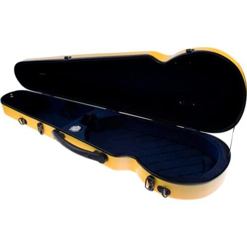 Portable 4/4 Size Violin Fiddle Storage Case Box Gig Bag with Strap Belt