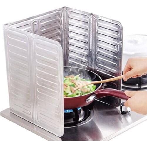 Kitchen Oil baffle Oil Splash Guard Cooking Frying Pan Oil Splatter Screen Cover Anti Splatter Guard Shield Kitchen Tool