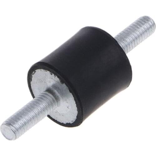 M5/M6/M8 Rubber Mount Double Male Thread Absorber Anti Vibration Silentblock Boat Car Bobbin Shock Absorber Tools Y98E