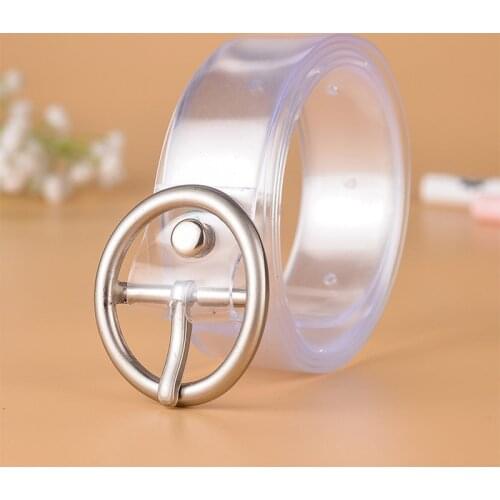 Fashion Transparent Plastic Children Belts For Boys Girls Kid Waist Strap Waistband For Trousers Jeans Pants Adjustable Z30