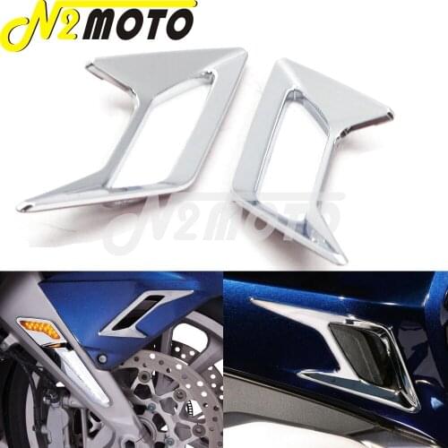 For Honda Goldwing Tour DCT Airbag 2018-2021 Motorcycle Fender Vent Trims Accent Cover Bezel Side Panel Vent Trims Decoration