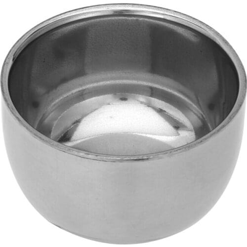 New-Stainless Steel Brush Shave Bowl Shave Razor