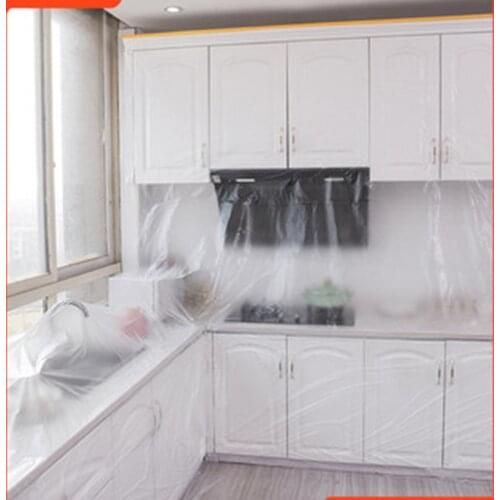 Disposable furniture dust cover dust cloth dust film decoration plastic protective film household cover dustproof