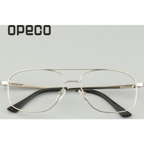 Opeco fullrim quality mens optical frame progressive multifocal Photochromic Anti Blue Clear Lens Prescription eyeglasses #1030