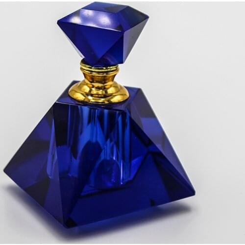 Wholesale 3ml Nice Egyptian Glass Crystal Perfume Bottles Home Decoration Bottle Wedding FavorsValentine Gift