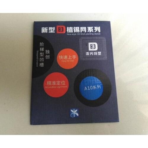 Original 3D BGA Reballing Stencil dedicate kit for A10 7 7P Free Shipping