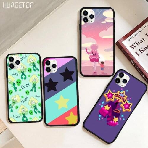 HUAGETOP Cartoon Steven Universe Phone Case Rubber for iPhone 11 pro XS MAX 8 7 6 6S Plus X 5S SE 2020 XR case