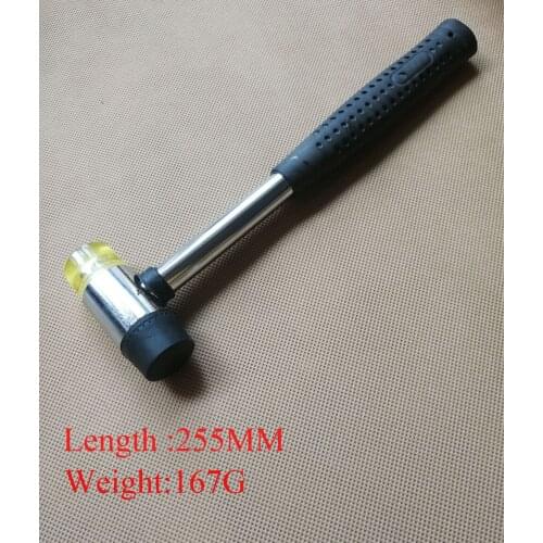 255mm rubber hammer tool for hit hard washer toy joint for diy plush doll finsings