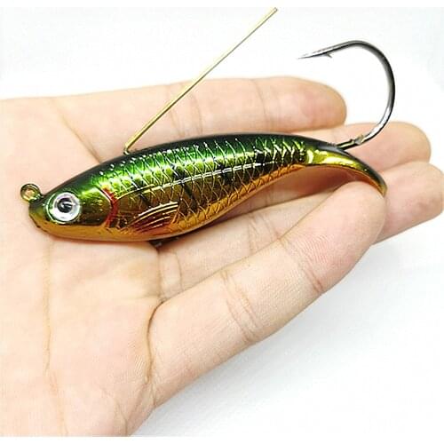 1PCS Minnow VIB Fishing Lure 85mm/21g Artificial Bait Wobbler Isca Hard Bait Laser Body Lifelike Fish Tackle Swimming Lure