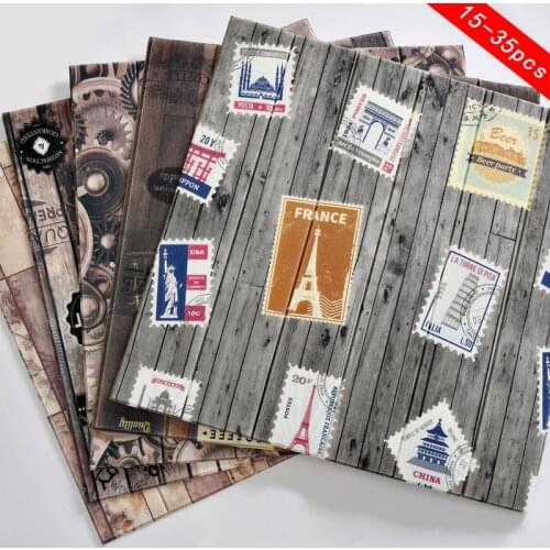 Self-Adhesive 3D Wall Panels Retro Wood Grain Living Room Home Decor Sound-Absorbing Home Decoration Accessories Wall Stickers