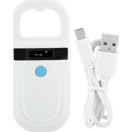 High Quality RFID Reader Microchip Reader USB2.0 Rechargeable Animal Chip ID Scanner Microchip Scanner Pet Tag Scanner