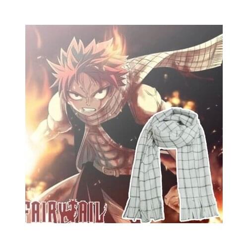 Fairy Tail Natsu Dragneel Cosplay Costume Scarf 175cm Halloween Costume Accessories Props