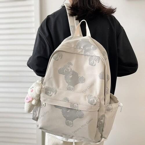 SNYHTER Women's White Backpacks