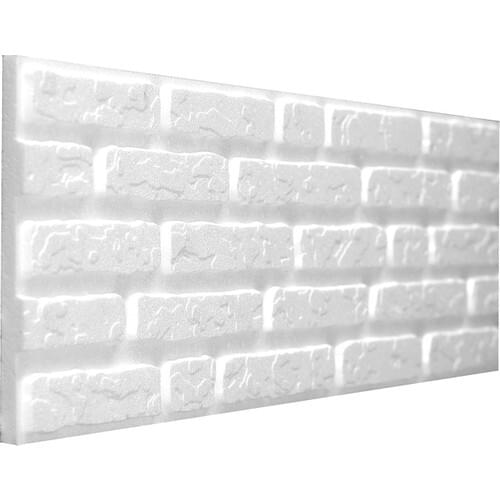 Stikwall Terra Brick Pattern Raw Styrofoam Wall Cladding Panel S652