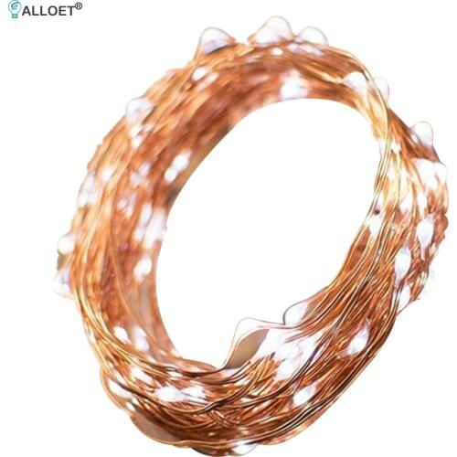 100 LED Fairy String Lights with 100 Clear Clips for Hanging Photos Party Wedding Decoration Lighting Photo Clip String Lights