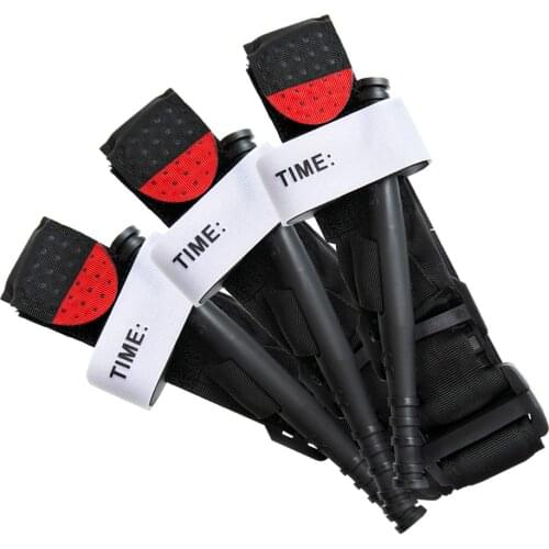3-Pack Outdoor Tourniquet First Aid Tactical Life Saving Hemorrhage Control Single-Handed Operation of Hemostatic Bandage