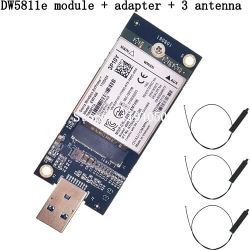 USB module EM7455 D5811E PN 3P10 FD / TD LTE CATSH ChG module, suitable for E7270 E7470 E7370 E5570 E5470