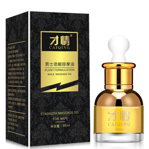 Penis Thickening Growth Man Massage Cock Erection Enhance Men Health Care Penile Bigger Enlarger Essential Oil Free shipping