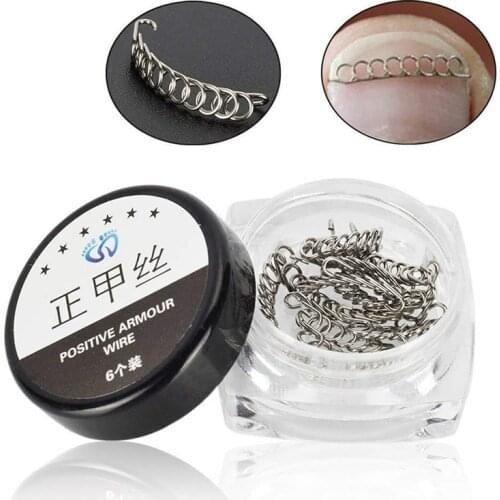 12PCS Ingrown Toe Nail Correction Wire Fixer Pedicure Paronychia Recover Toenails Corrector Toe Corrector Foot Care Tools