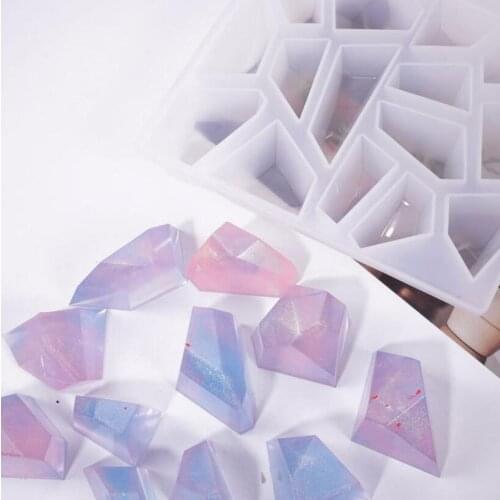 DIY Irregular Stone Mold Crystal Epoxy Decoration Decoration Table Decoration Mold Cutaway Jewelry Silicone Mold
