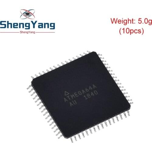 ATMEGA64A-AU QFP ATMEGA64A TQFP64 8-bit Microcontroller with 64K Bytes In-System Programmable Flash