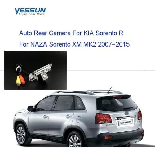 Yessun Car Rear View Camera For KIA Sorento R For NAZA Sorento XM MK2 2007~2015 HD Night Vision reversing camera