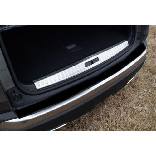 Car Accessories For Peugeot 3008 GT 2017 2018 2019 Stainless Steel Rear Bumper Protector Guard Plate Trim Cover 1pcs