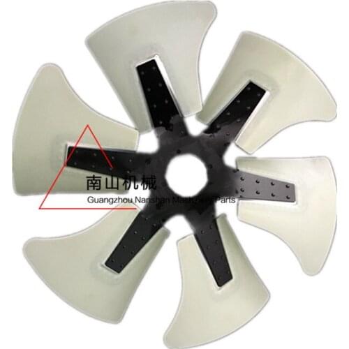 Free shipping for Jcb Sumitomo sh330 / 360b fan blade Isuzu 6hk1 water pump changed to small pulley excavator