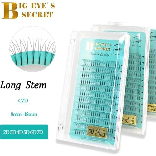 Big eyes secret Nature-Lashes Premade-Volume-Fans Individual-Lashes Eyelash-Extension Makeup tools Pre-Made-Fans Lash-Extension