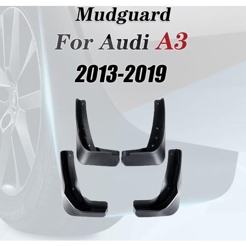 Car Mudflap Fender for Audi A3 Sedan Saloon 2013~2019 Mud Guard Flap Splash Flaps Mudguards Accessories 2014 2015 2016 2017 2018