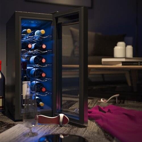 Electronic Wine Cooler Thermostat Wine Cooler Household Refrigerator Tea Cooler Small Mini Cigar Cooler