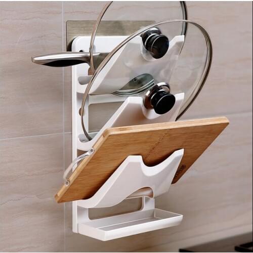 38cm Kitchenware Kitchen Multilayer Storage Wall-mounted Shelves