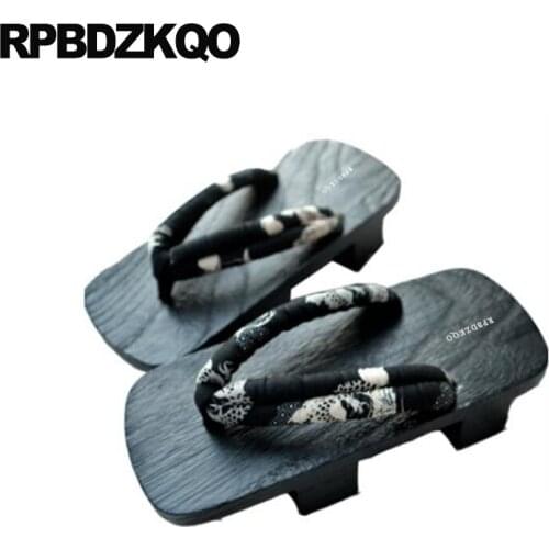 Shoes Water 2018 Summer Nice Slides Slip On Men Flip Flop Designer Japanese Clogs Size 45 Slippers Sandals 46 Geta Platform