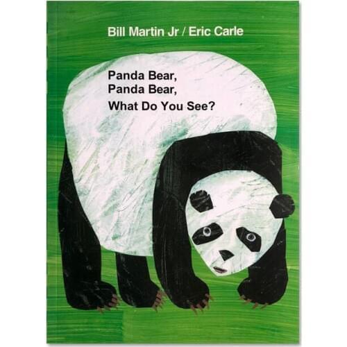 Panda Bear, What Do You See? English picture book children early education Primary School Enlightenment parent-child reading