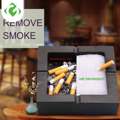 Ashtray cleaning companion Adsorption Soot Remove Ashtray Smell Eliminate Smoke Clean Smoke Sheet Cigarette Accessories Sand