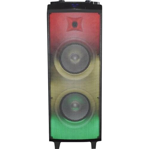 Professional audio flame fire light dj party home theatre super bass speaker indoor and outdoor speaker