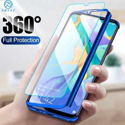 360 Full Cover for Huawei Y5 Y9 2018 Y7 Y6 Prime 2019 Y5P Y6P Y7P Y6S Y9S P Smart Z 2020 Honor 9S 9C 8A 8S 8X Shockproof Cases