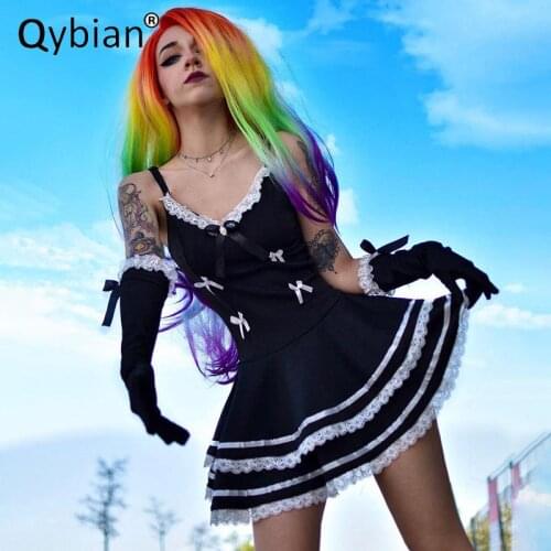 Летние платья в полоску Qybian China At AliExpress