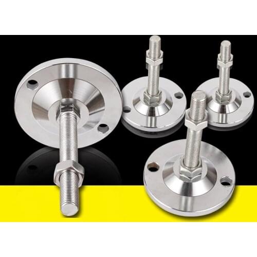 1/2/4/20pcs M8/10 Threaded Adjustable Furniture Heavy Duty Furniture Leveler Leg Levelers for Cabinets or Tables to Adjust Hight