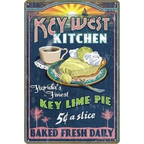 Retro Fast Food Breakfast Lunch Poster Home Kitchen Decor Sandwich Milk Bread Wall Art Painting Vintage Metal Tin Signs YI-192